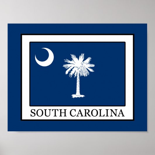 South Carolina Poster (Voorkant)