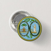 South Carolina Ronde Button 3,2 Cm (Voorkant /achterkant)