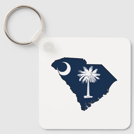 South Carolina Sleutelhanger (Voorkant)