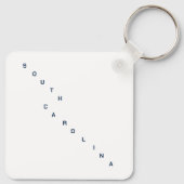 South Carolina Sleutelhanger (Achterkant)
