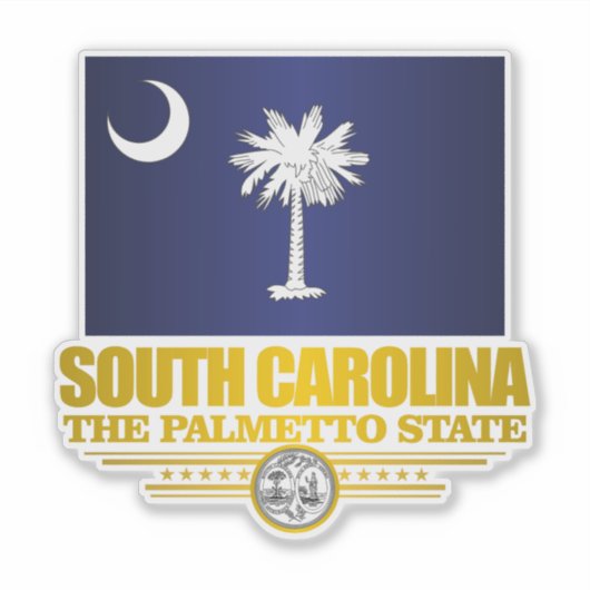 South Carolina (SP) Sticker (Voorkant)