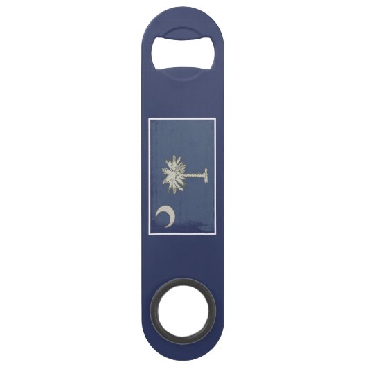 South Carolina State Flag Bottle Open Speed Flessenopener (Voorkant)