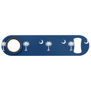 South Carolina State Flag Decor Speed Flessenopener