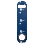 South Carolina State Flag Decor Speed Flessenopener (Achterkant)