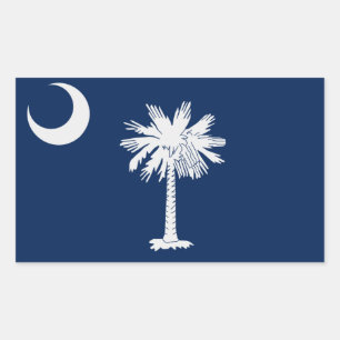 South Carolina State Flag Sticker