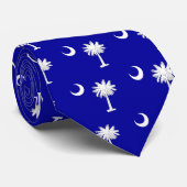 South_Carolina_state_flag Stropdas (Opgerold)