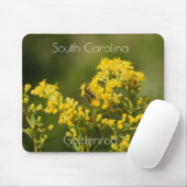 South Carolina State Flower Goldenrod Mousepad Muismat (Met muis)