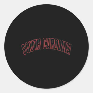 South Carolina State Jersey Varsity Ronde Sticker