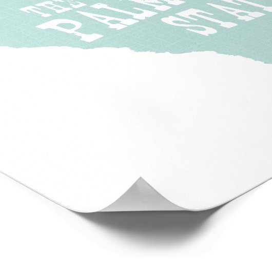 South Carolina State Motto Slogan Poster (Hoek)