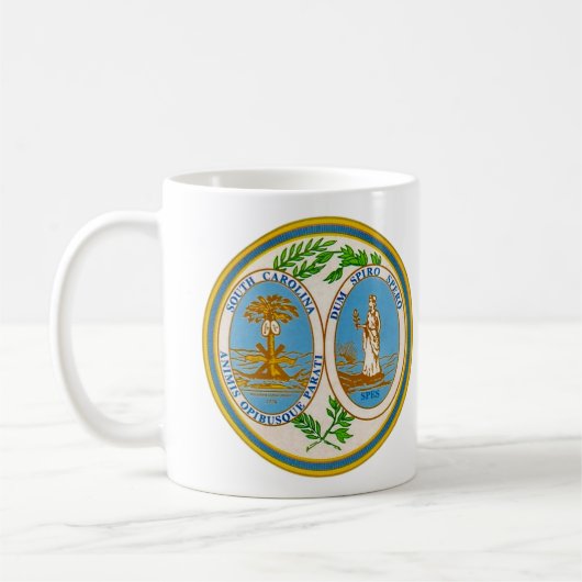 South Carolina State Seal Mok (Links)