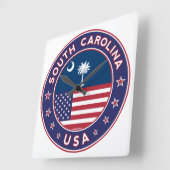 South Carolina Vierkante Klok (Hoek)