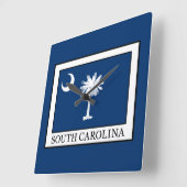 South Carolina Vierkante Klok (Hoek)