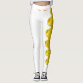 South Carolina Yellow Jessamine Flower Leggings (Voorkant)