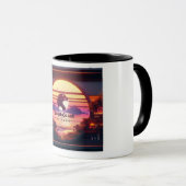 South Coast Live Radio Futuristic designer mug (Devant droit)