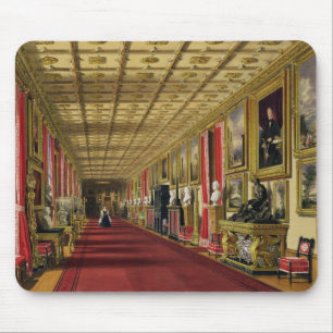 South Corridor, Windsor Castle, 1838 (chromolitho) Muismat