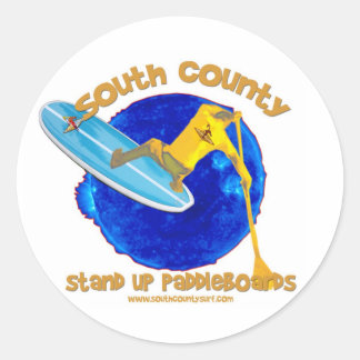 South County Logo Ronde Sticker