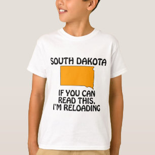 South Dakota - Als je dit kan lezen, ben ik aan he T-shirt