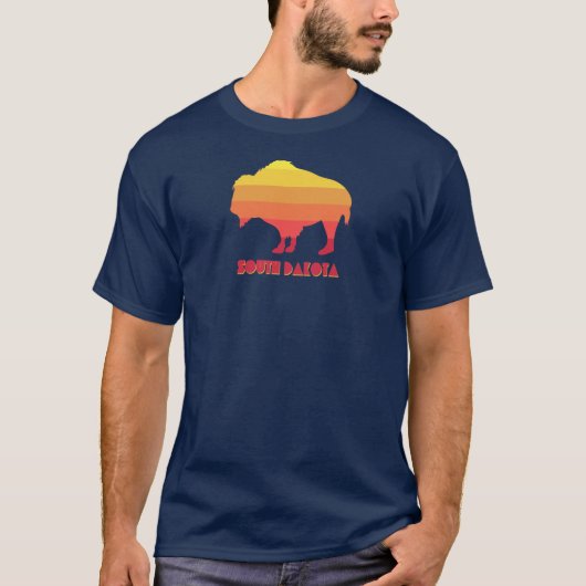 South Dakota Bison T-shirt (Voorkant)