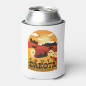 South Dakota Blikjeskoeler (Blikje Voorkant)
