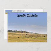South Dakota Briefkaart (Voorkant / Achterkant)