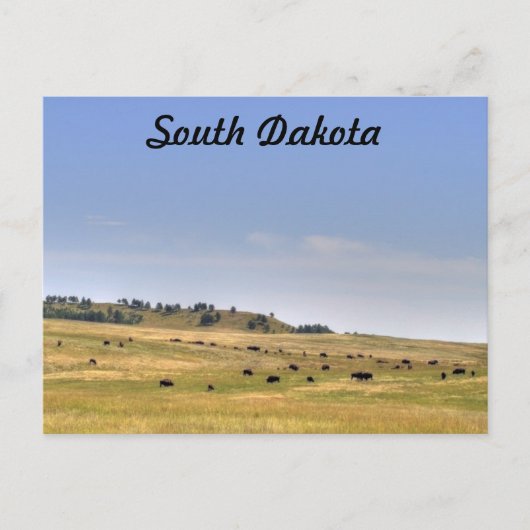 South Dakota Briefkaart (Voorkant)