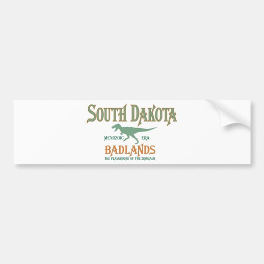 South Dakota Bumpersticker (Voorkant)
