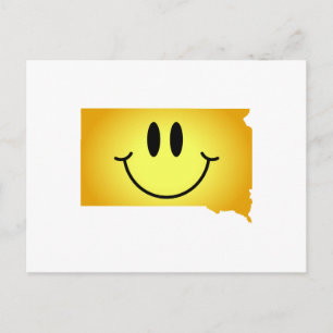 South Dakota Face Briefkaart