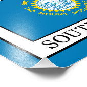 South Dakota Foto Afdruk (Hoek)
