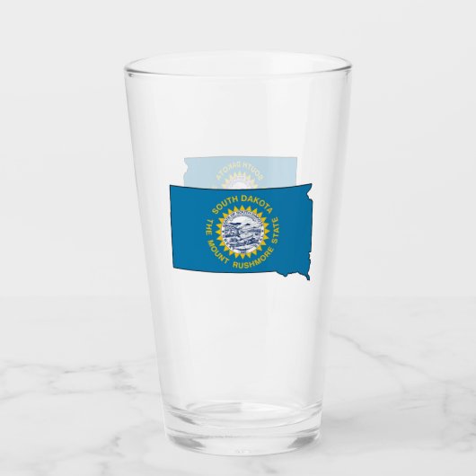South Dakota Glas (Voorkant)