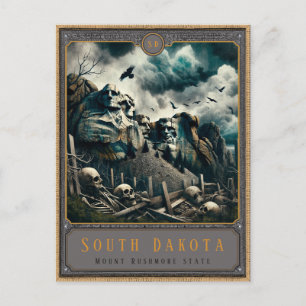South Dakota   Gotische kunst Briefkaart