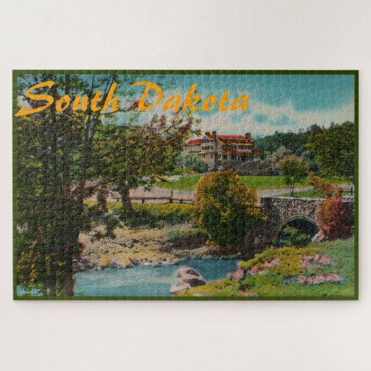  South Dakota Grote Puzzle Legpuzzel (Horizontaal)