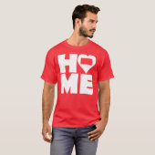 South Dakota Home Heart State T - shirts T-Shirt (Voorkant volledig)