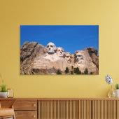 South Dakota, Keystone, Mount Rushmore Canvas Afdruk (Insitu (Woonkamer))