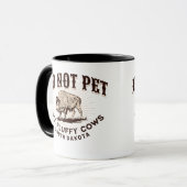 South Dakota laat de Fluffy Koeien Bison Mok (Voorkant links)