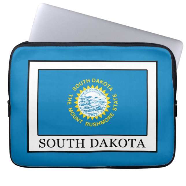 South Dakota Laptop Sleeve (Voorkant)