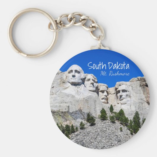South Dakota Mount Rushmore Sleutelhanger (Voorkant)