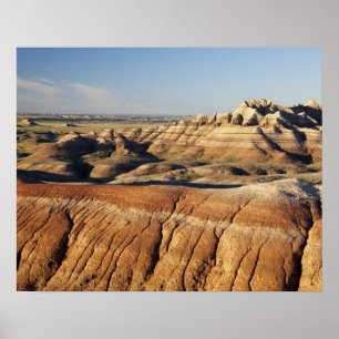 South Dakota, nationaal park Badlands, Badlands Poster
