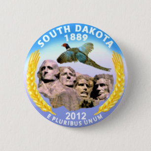 South Dakota Ronde Button 5,7 Cm