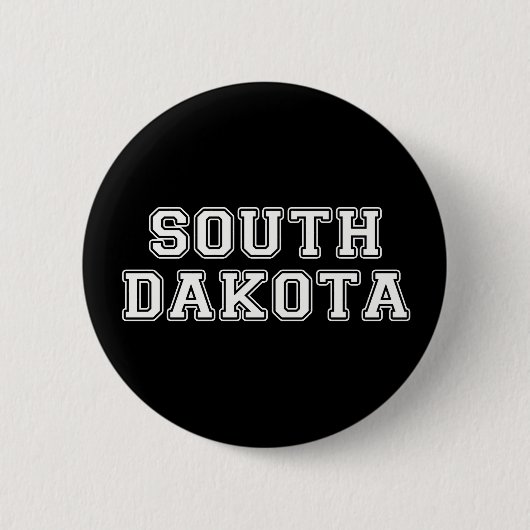 South Dakota Ronde Button 5,7 Cm (Voorkant)