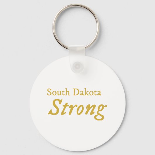 South Dakota Strong Sleutelhanger (Voorkant)