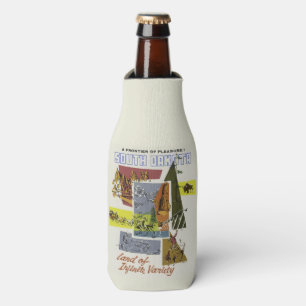 South Dakota USA Vintage Travel cooler