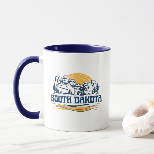 South Dakota Verenigde Staten Mok (Met donut)