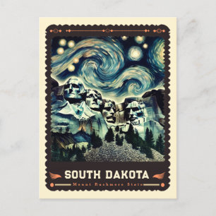 South Dakota Vincent van Gogh geïnspireerd Briefkaart