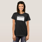 South Dakota weg van de T - shirts van de staat T- (Voorkant volledig)