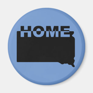 South Dakota weg van State Fridge Magnet Magneet