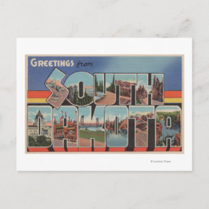 South DakotaLarge Letter ScenesSouth Dakota Briefkaart