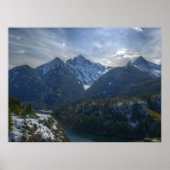 South Diablo Lake Poster (Voorkant)