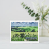 SOUTH DOWNS NATIONAL PARK - BRIGHTON - ENGLAND BRIEFKAART (Staand voorkant)
