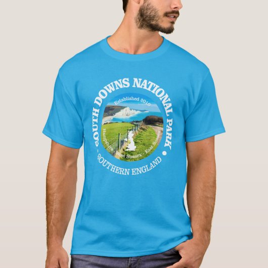 South Downs NP T-shirt (Voorkant)