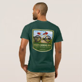 South Downs Way (fiets2) T-shirt (Achterkant volledig)